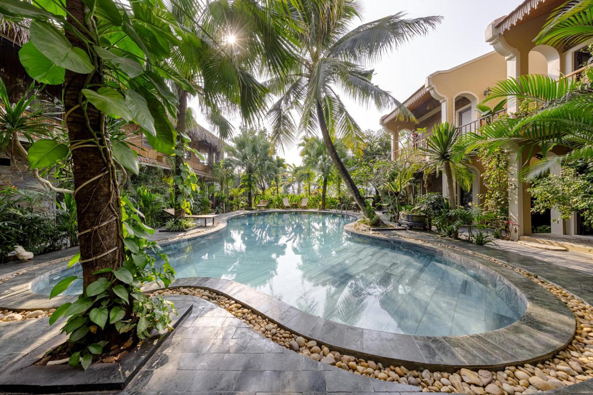 Trang An Aroma Ecolodge นิญบิ่ญ ภายนอก รูปภาพ